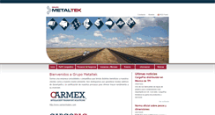 Desktop Screenshot of metaltek.com.mx